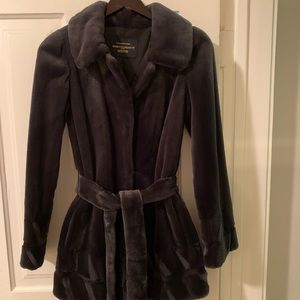 Mink coat! Charcoal Grey Sheared Mink Coat